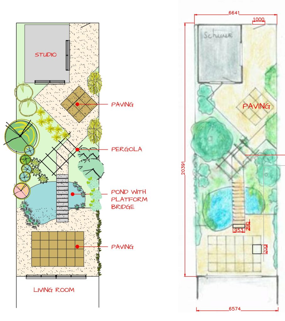 Convert hand drawn plan