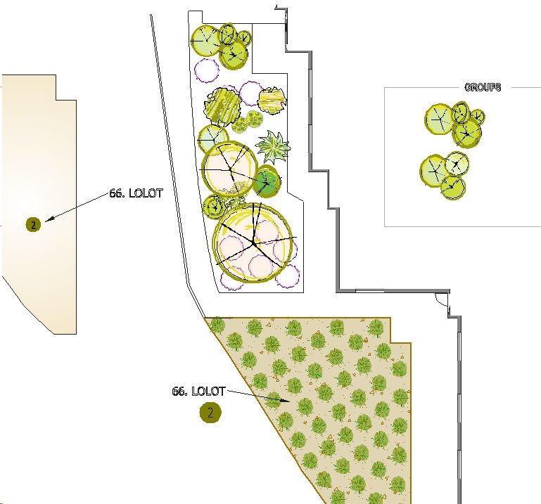 Massed planting